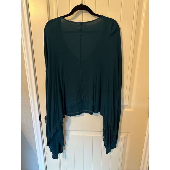Free People Scoop Neck Oversized Flowy Women’s Top Size M OB476942 - Picture 8 of 8